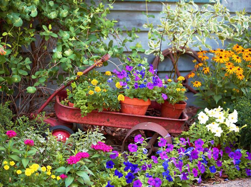 Recycled Garden Art