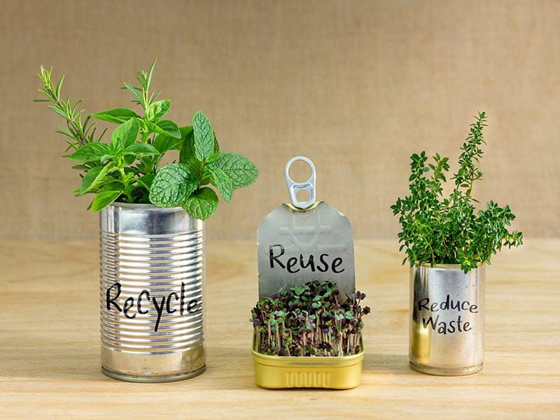 Repurpose Old Containers