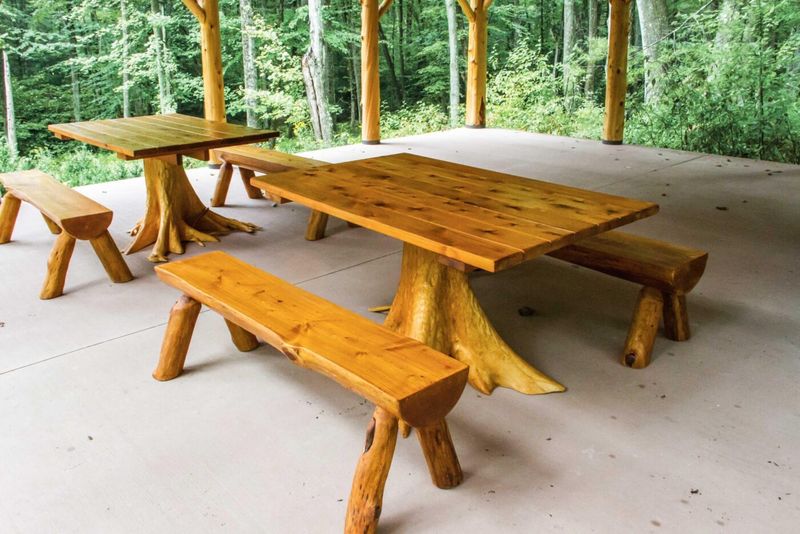 Rustic Outdoor Table