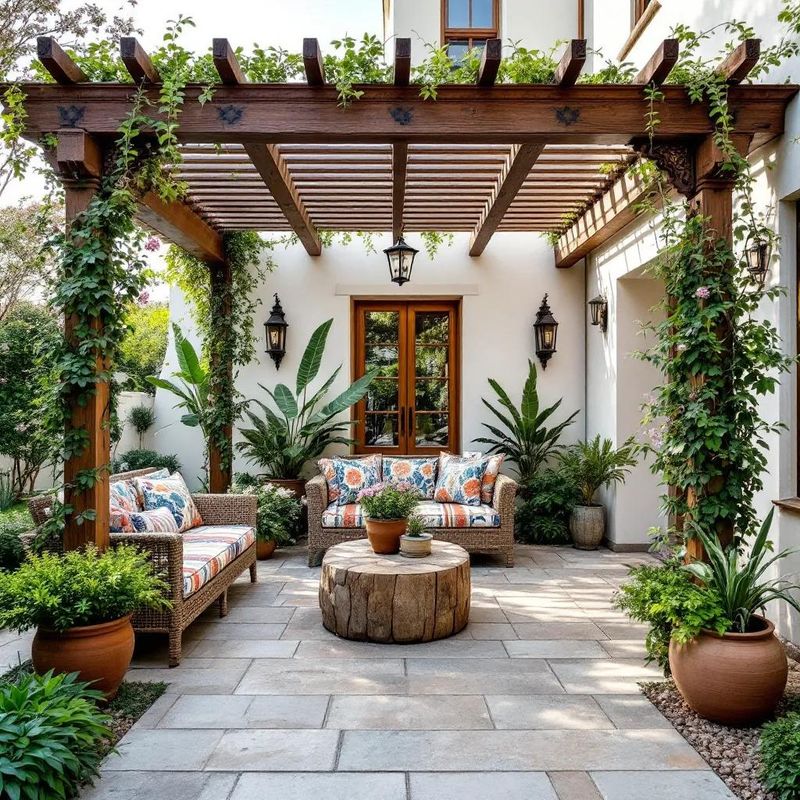 Rustic Pergola Paradise