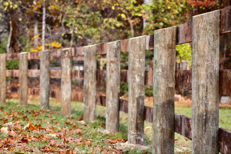 Rustic Wooden Fence