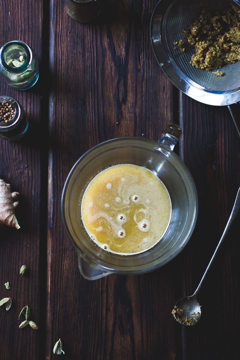Saffron and Cardamom Mule