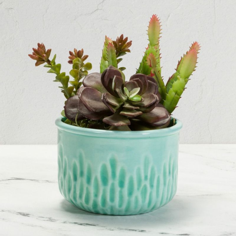 Textured Plant Pots