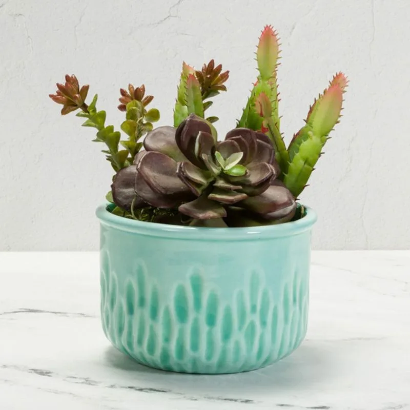 Textured Plant Pots