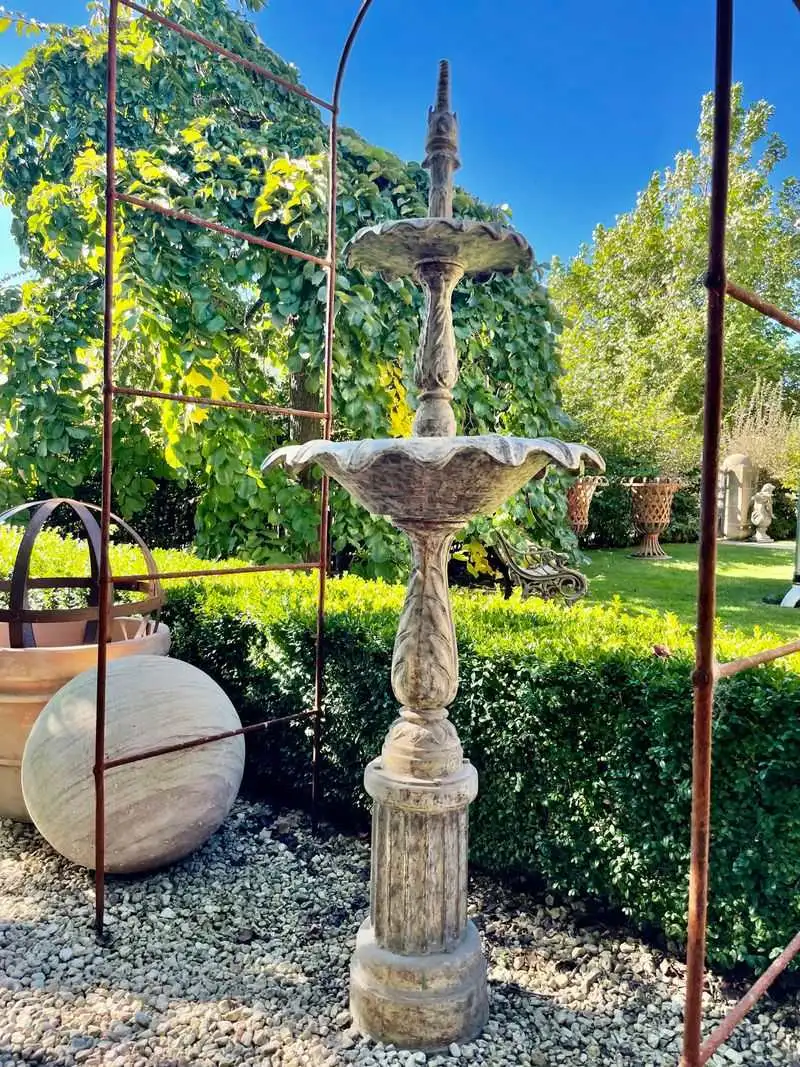The Rustic Wheelbarrow Fountain