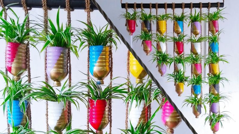 Vertical Bottle Garden