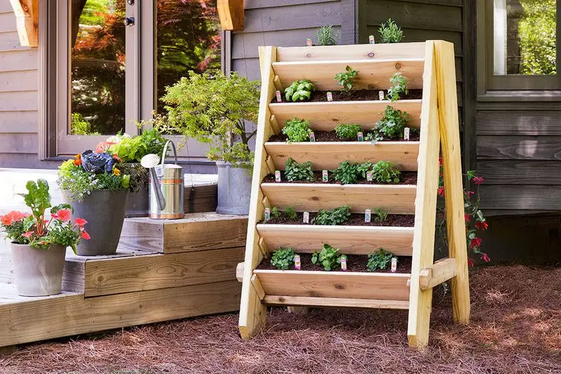 Vertical Herb Garden