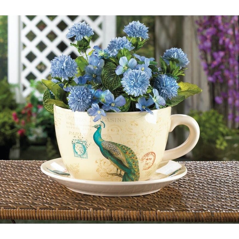 Vintage Teacup Planters