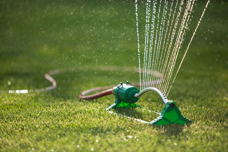 Watering with Sprinklers