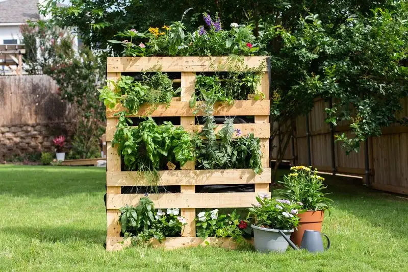 Wooden Pallet Planter