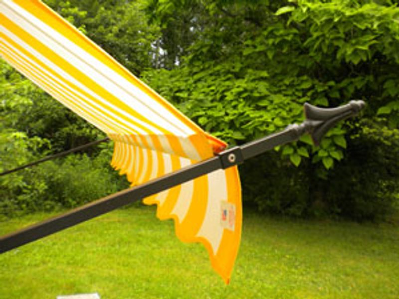 Retractable Awnings Over Seating Areas