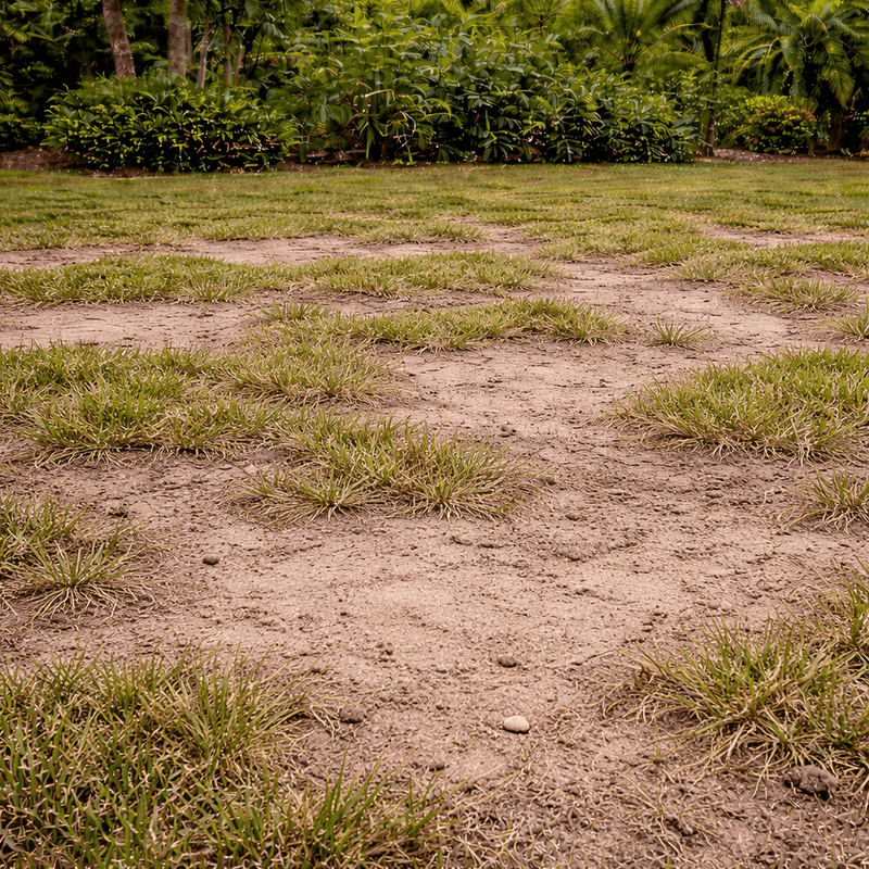 Bone-Dry Soil Sends Larvae Packing