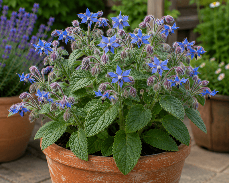 A Blue Bridge Between Garden Styles
