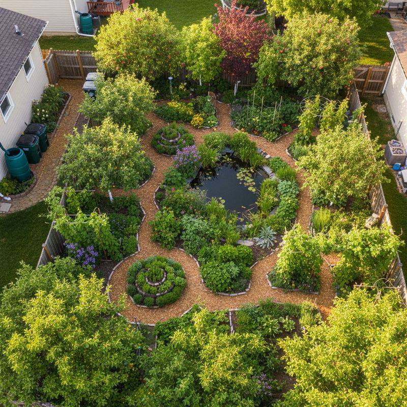 Divide the Yard Into Habitat and Household Zones