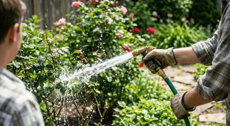 Use Water Before You Reach for Insecticide