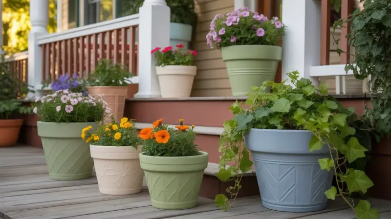 Add Plants That Match The Porch And The Region