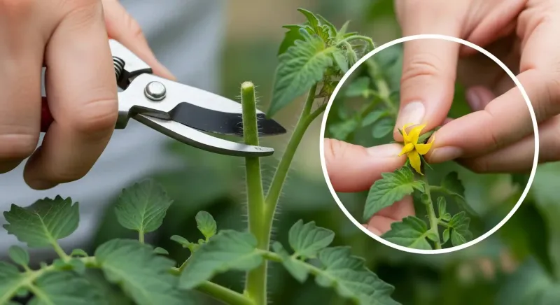 Top the Main Stems and Remove Late Flowers