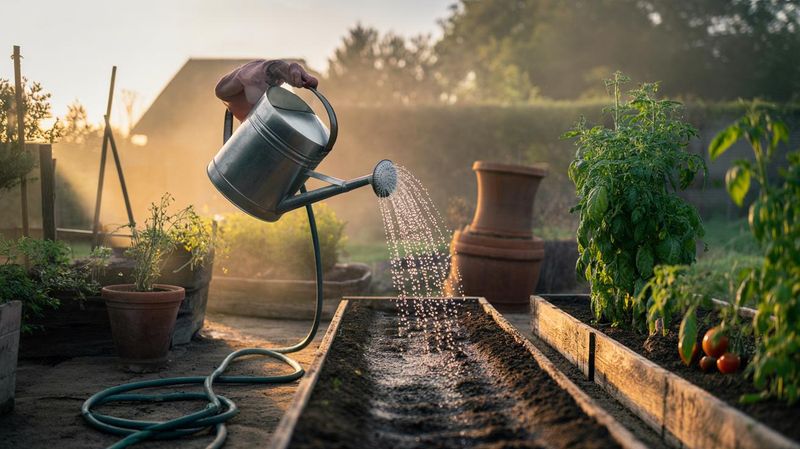Dawn Gives Overhead Watering Time to Work