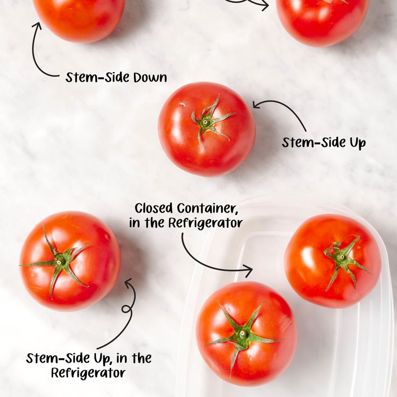 Keep Unripe Tomatoes Out Of The Refrigerator