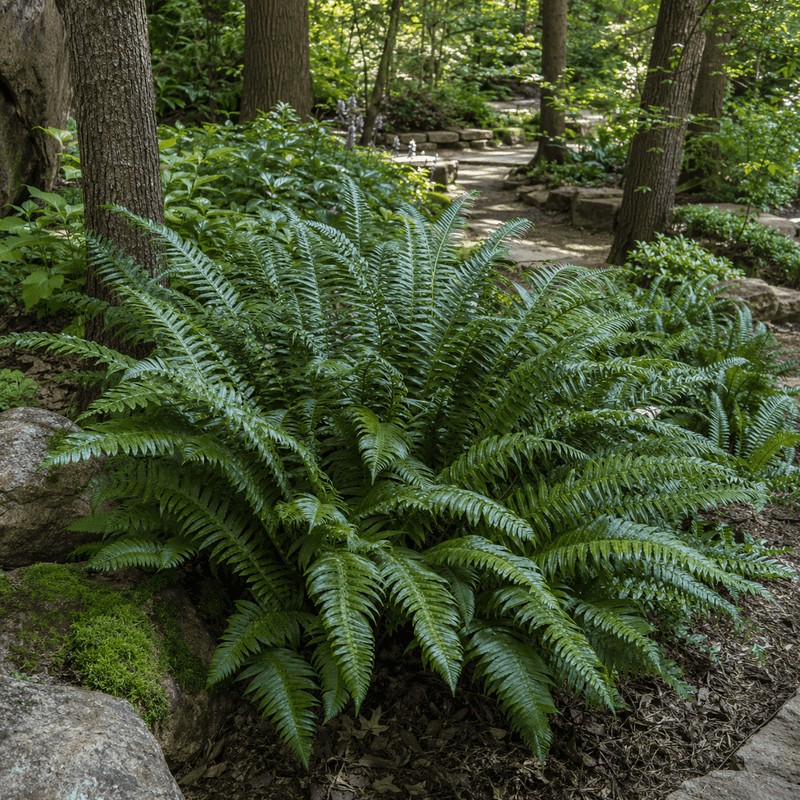Embrace The Evergreen Grace Of Christmas Fern