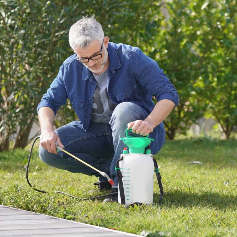 Spraying A Blooming Patch Takes More Care