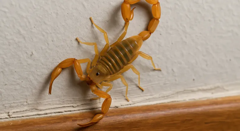 The Striped Bark Scorpion Can Reach High And Hidden Spaces