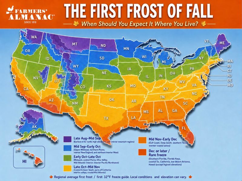 Pennsylvania Frost Sets the Ceiling