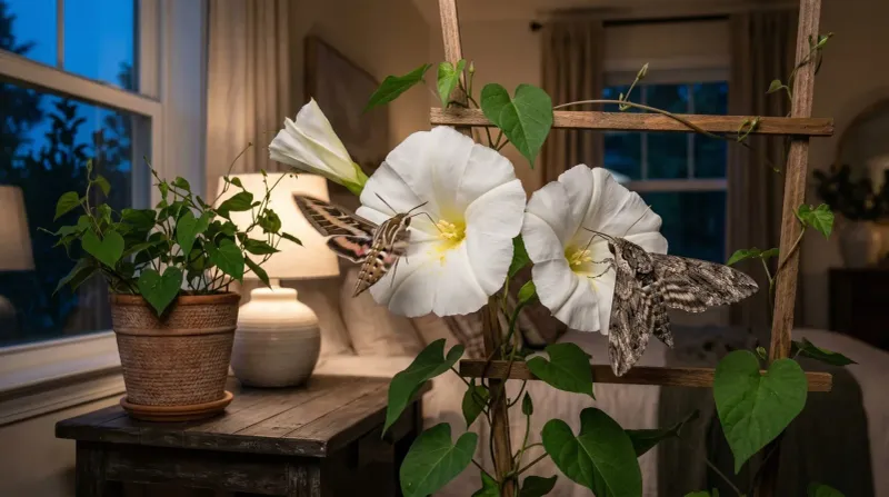 Night Pollinators Explain The Timing