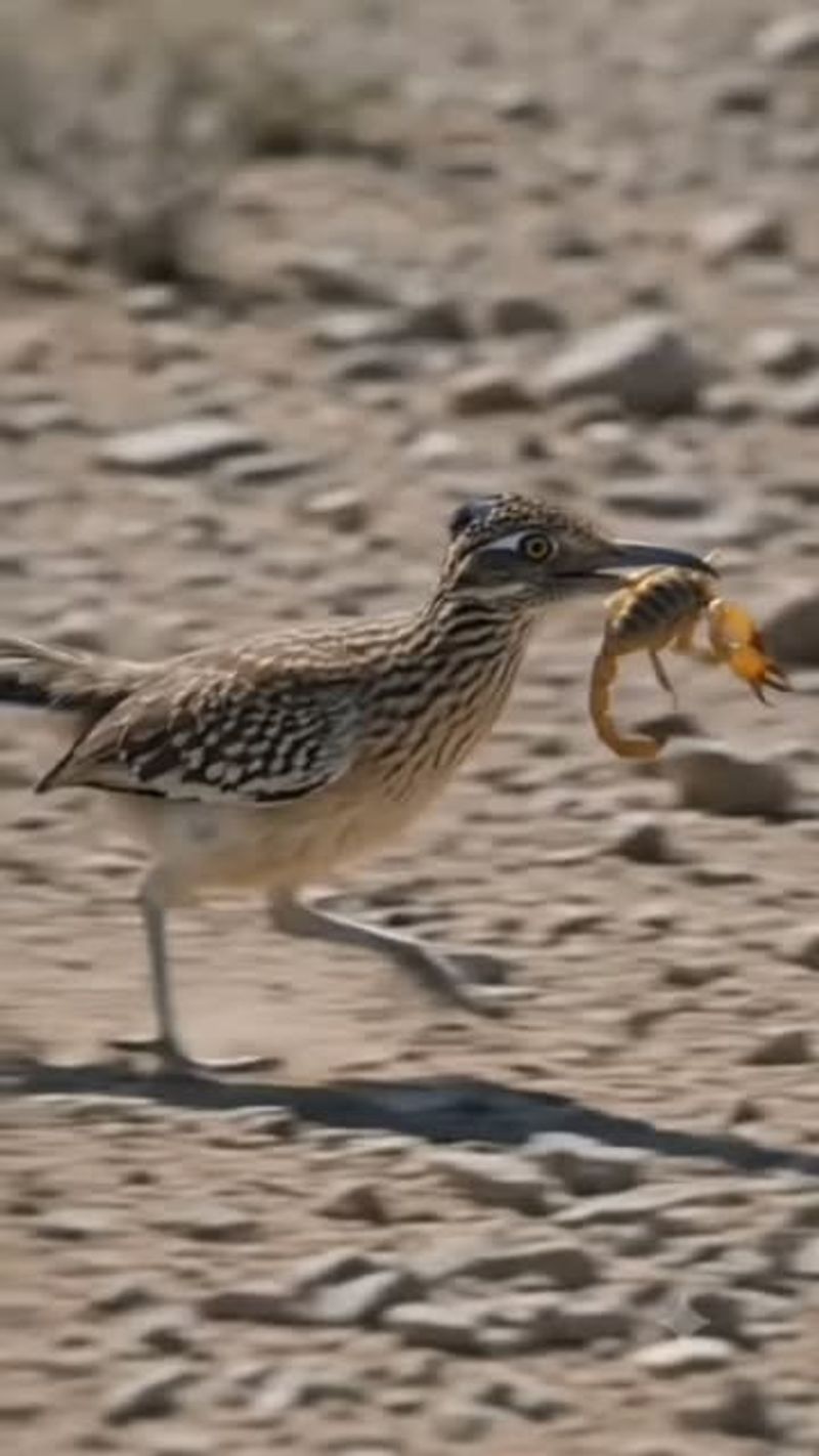 Roadrunners Eat Scorpions—But That Is Not Pest Control