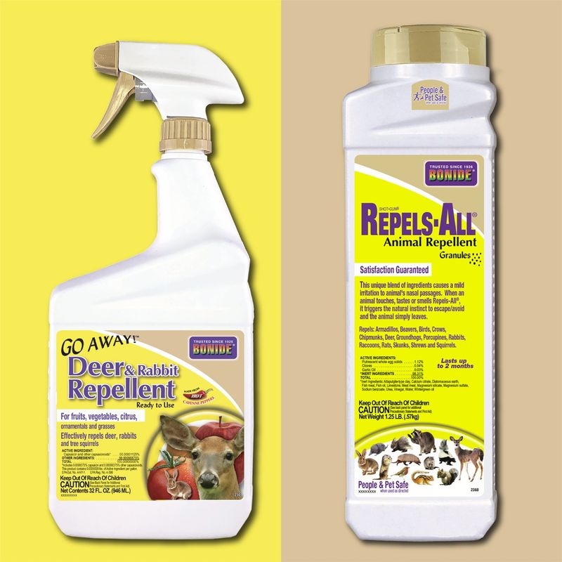 Repellents Cannot Guard an Open Garden