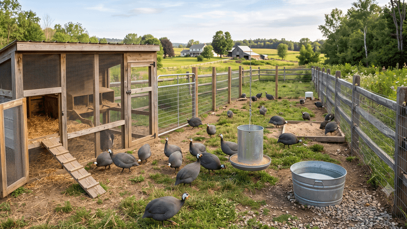 Keeping Guinea Fowl Requires A Real Poultry Plan