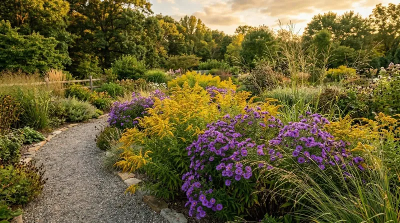 Goldenrod Turns Purple Blooms Into A Fall Feast