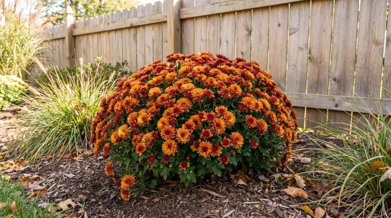 Mums Planted Early Enough To Actually Root