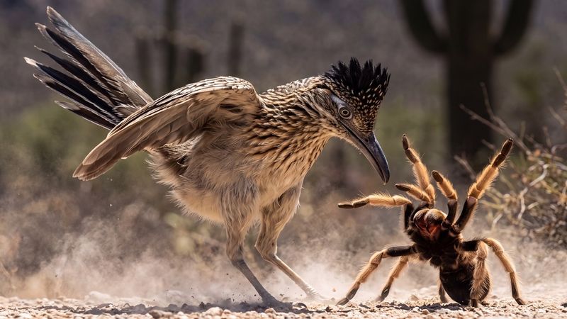 Tarantulas And Spiders Meet A Fierce Foe