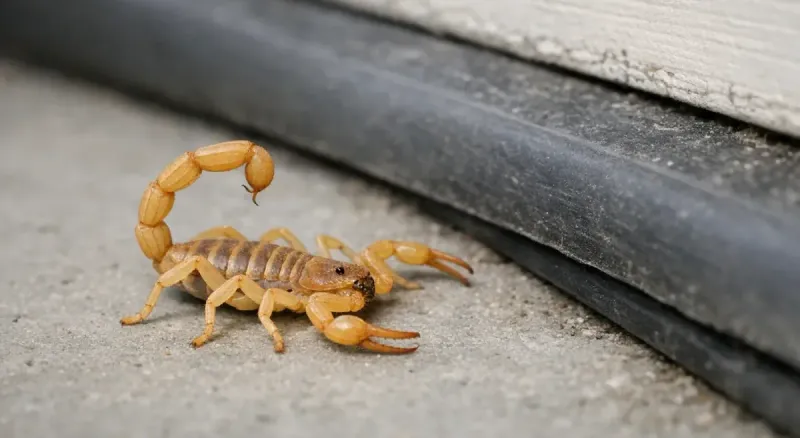 Remove Shelter and Seal Scorpion Entry Points