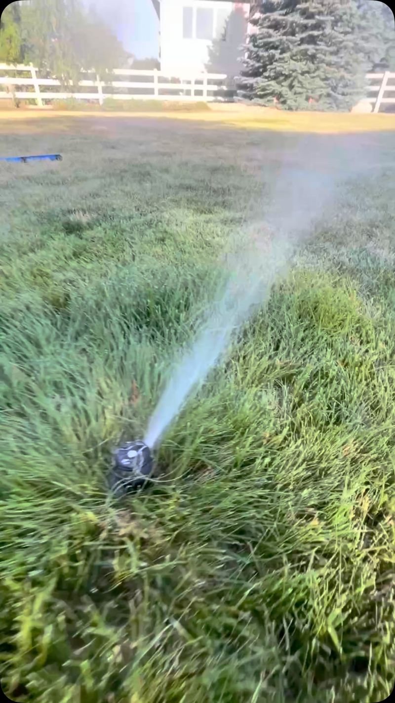A Sprinkler Can Reproduce the Visible Recovery