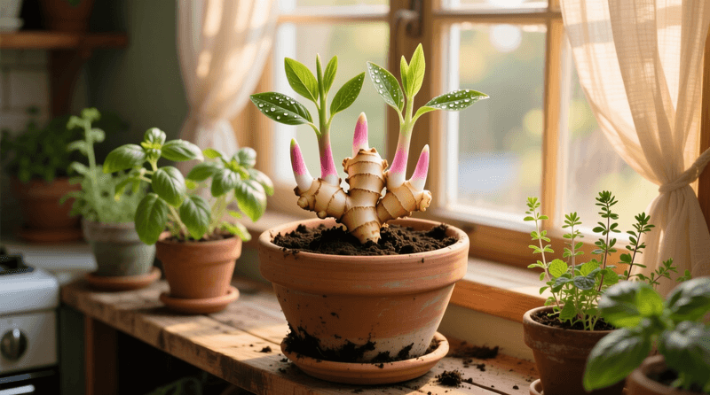 Give Ginger Warmth And Filtered Light