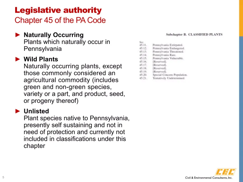 Chapter 45 Adds Species-Based Protections
