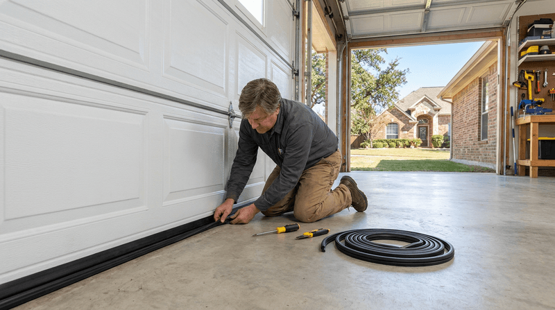 A Door Sweep Blocks What a Plant Cannot