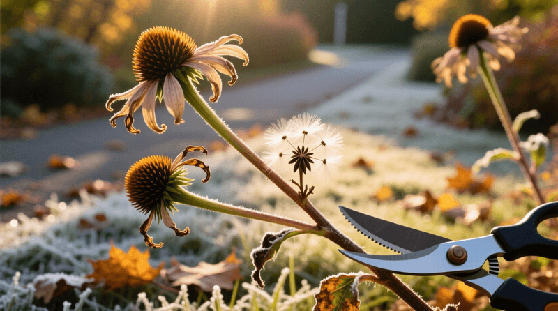 Leave Most Seed Heads Standing