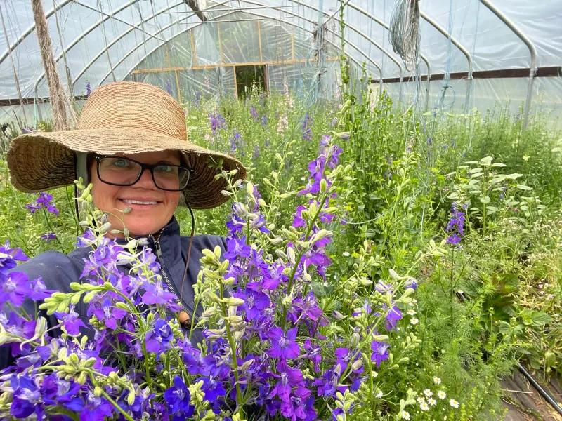 Flowering Earth Natives At Durham Farmers' Market