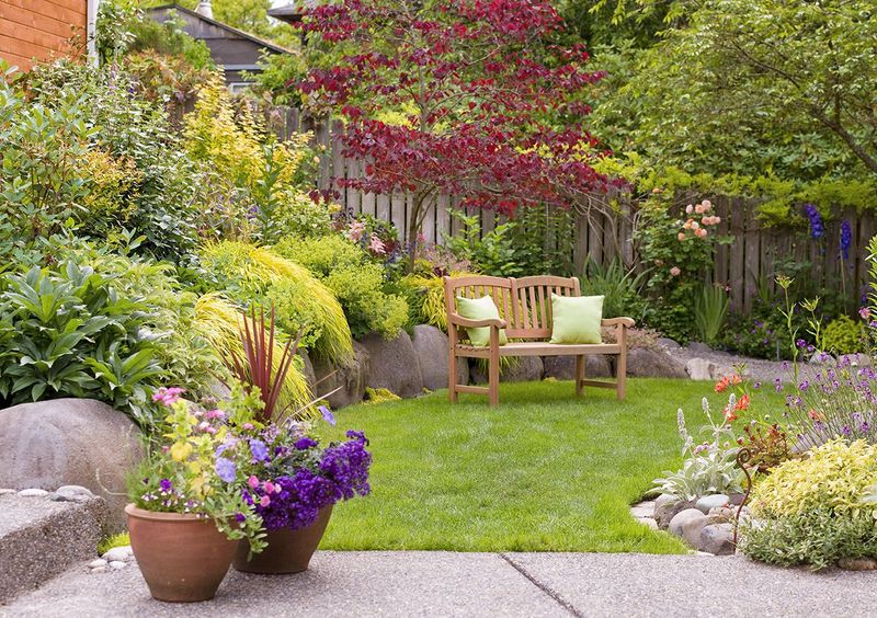 A Low Planting Area Still Needs Good Drainage