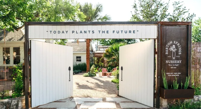 Barton Springs Nursery In Austin