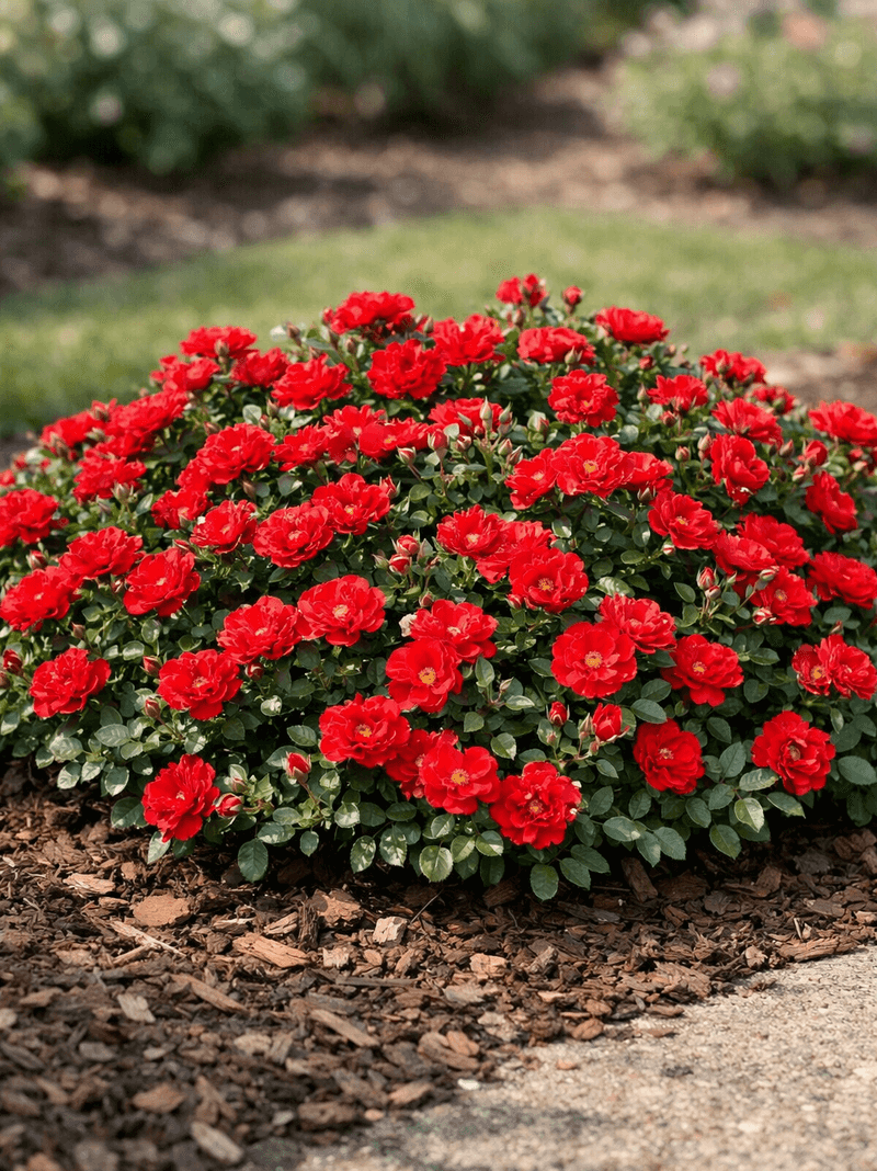 Groundcover Roses Reduce the Usual Rose Work