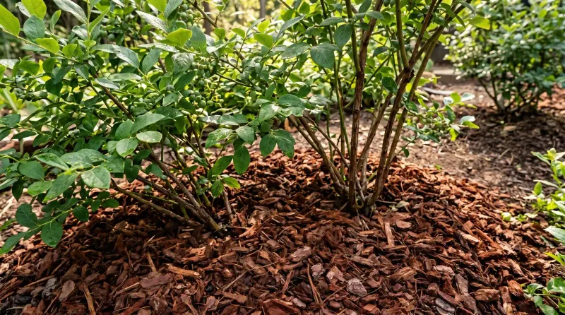 Maintain A Four-Inch Mulch Layer