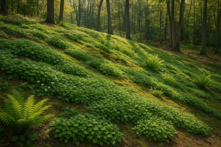 The Native North Carolina Ground Covers That Hold Red-Clay Slopes Better Than English Ivy Ever Did
