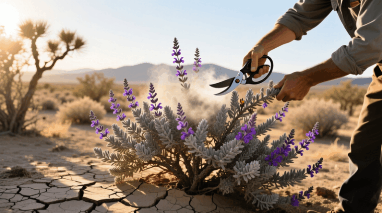 The Right Way To Prune Texas Sage For Steady Blooms All Season